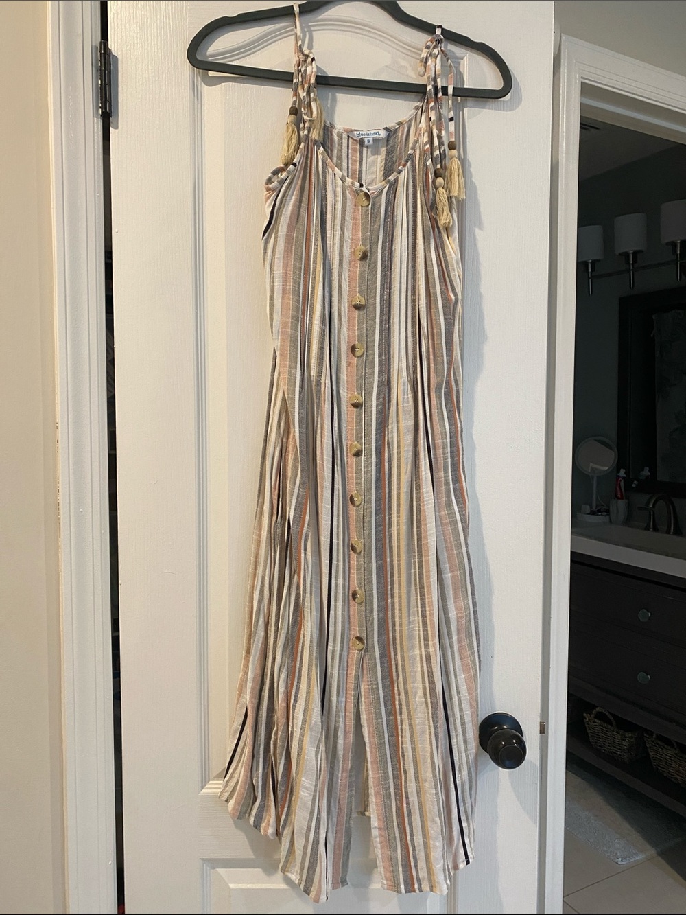 Blue Island Boho Dress